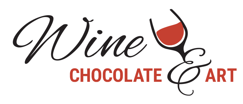 Wine Chocolate Art Logo